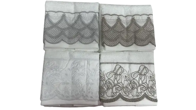 TOALHA LAVABO TRUSSARDI 0.30X0.50 RAFFINATO SORTIDO(BL)