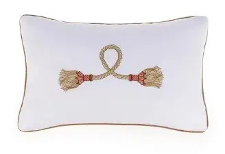 ALMOFADA TRUSSARDI 0.30X0.50 MONTEROSSO(BL)