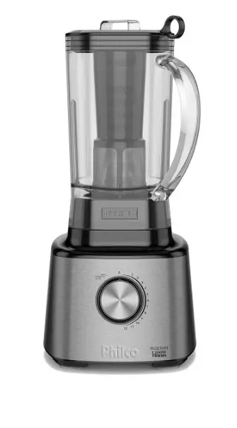 LIQUIDIFICADOR PHILCO PLQ2100PI 3LT 1.400W INOX PRO MAXX6 TURBO 220V 2