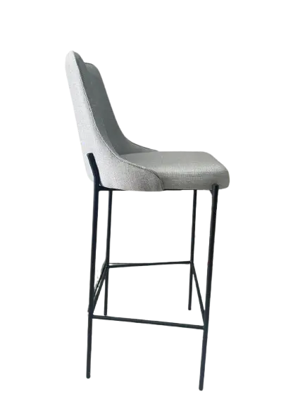 BANQUETA BRUXELAS BELL DESIGN 1566  PRETA T18(BL) 2