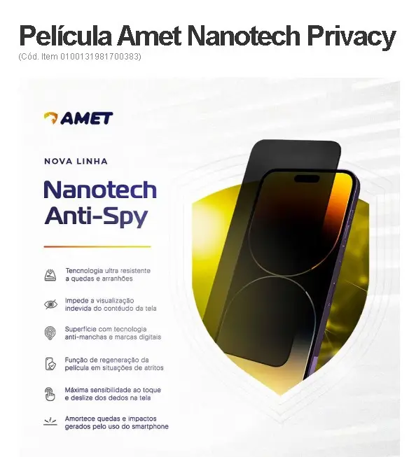 PELICULA NANOTECH PRIVACY 180X120MM