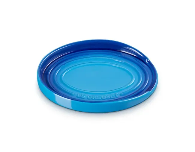 DESCANSO COLHER LE CREUSET OVAL AZURE BLUE(BL)