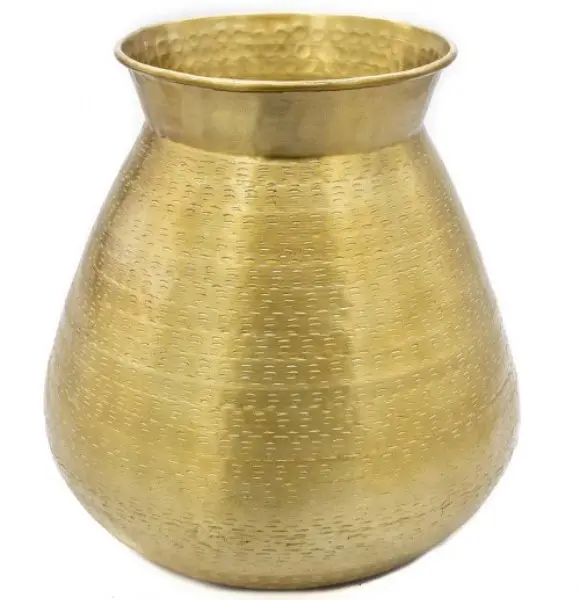 VASO ANTICA V1724  METAL DOURADO(BL)
