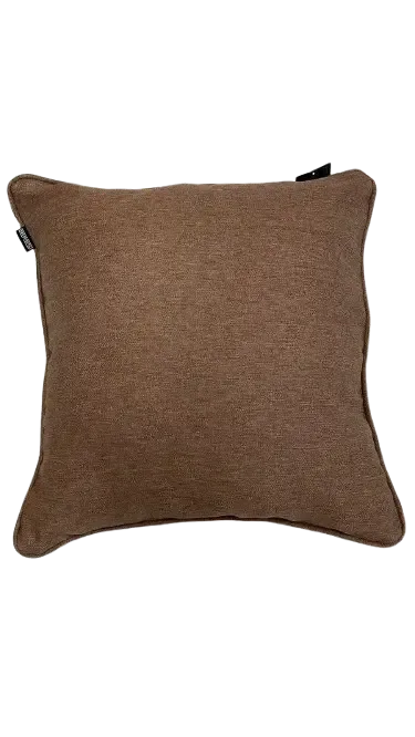 ALMOFADA DECORTEXTIL 189-03 RUSTICA LISA 0.52X0.52 CAPUCCINO(BL)