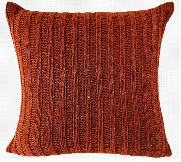 ALMOFADA DECORTEXTIL 453-04 TRICO TRAMARE 0.52X0.52 COBRE(BL)