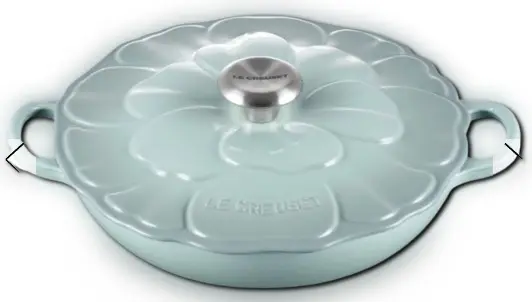 CACAROLA LE CREUSET SIGNATURE 26CM SEA SALT(BL)