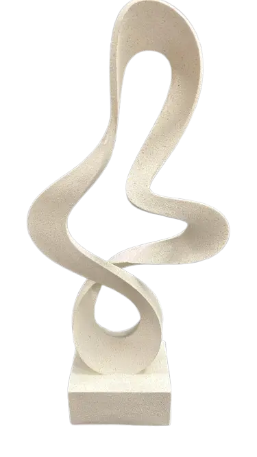 ESCULTURA MART 19823 POLIRRESINA(BL)