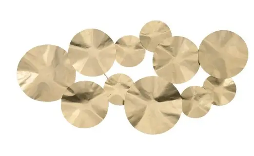 QUADRO PAREDE MART 19994 METAL DOURADO(BL)