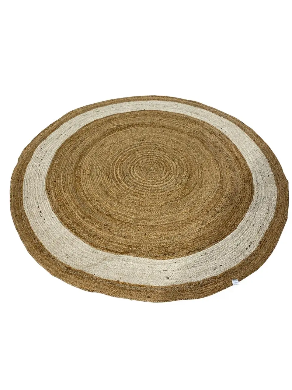 TAPETE FLORARTE 1.80MT REDONDO JUTA SUN VALLEY(BL)