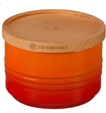 POTE COM TAMPA LE CREUSET 220ML SCAND LARANJA(BL)