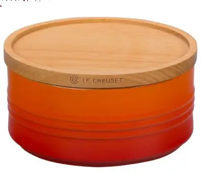POTE COM TAMPA LE CREUSET 420ML SCAND  LARANJA(BL)