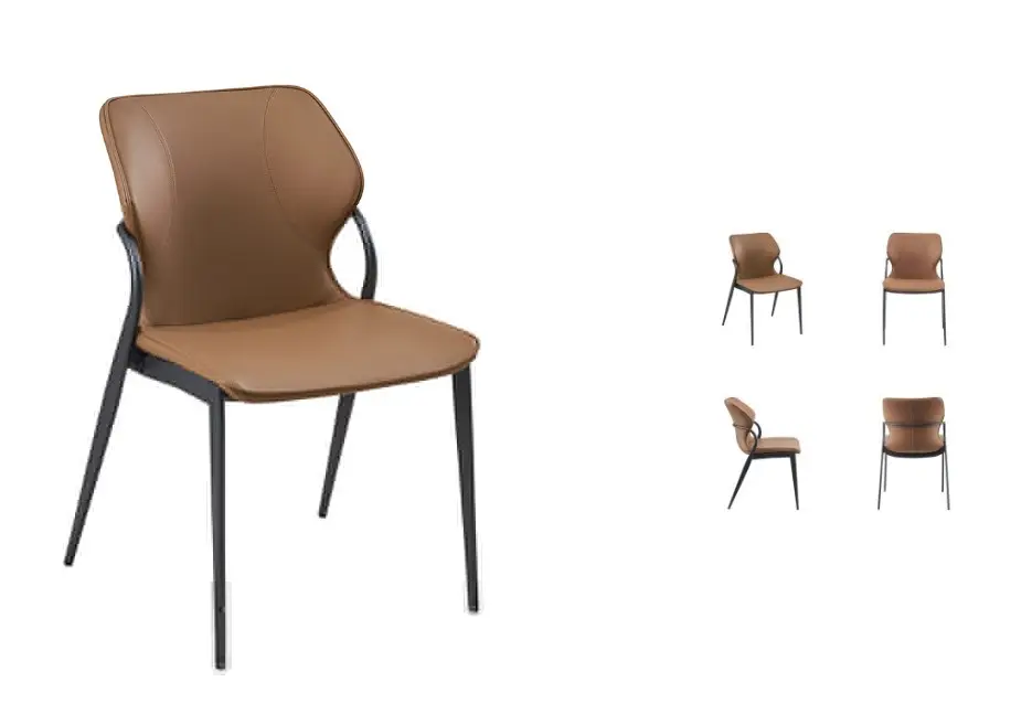 CADEIRA RIVATTI DONATELLA PU CARAMELO(BL)