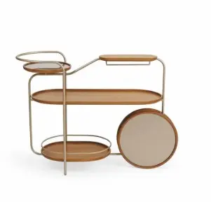 CARRINHO BAR CORBELLI DINTORNO DAMASCO(BL)