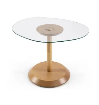 MESA LATERAL CORBELLI NOLINA LAGOM VIDRO(BL)