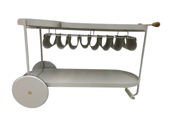 CARRINHO BAR IUMMI MONTECARLO OFF WHITE 1.25MT(BL)