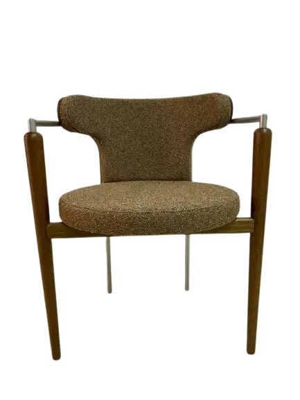 CADEIRA MSUL CIMO 042 AMENDOA FERRO NUDE(BL)