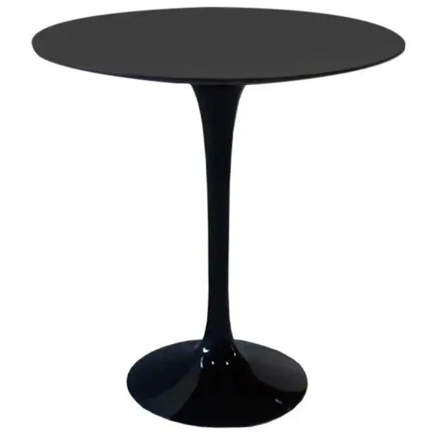 MESA BISTRO SOLIS SAARINEN LACA PRETA 0.60MT(BL)