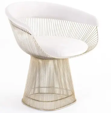 CADEIRA GREAT INOX PLATNER ACO(BL)