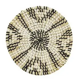 DECORACAO DE PAREDE LUCATTI FIBRA NATURAL 587119(BL)