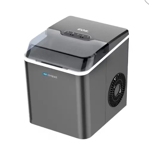 MAQUINA GELO 12KG EOS ICE COMPACT EMG04G GRAFITE 220V