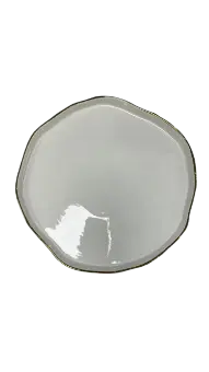 BANDEJA DECOR FLORARTE 83482001 BRANCO DOURADO P(BL)