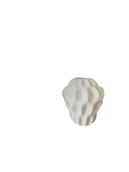 VASO RO FERNANDEZ DECOR GOMO OFF WHITE P(BL)