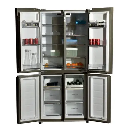 REFRIGERADOR CUISINART MULT DOOR SIDE BY SIDE CINZA 518L 220V(BL)