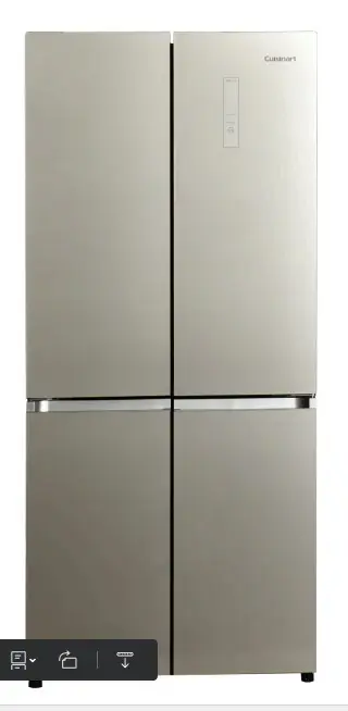 REFRIGERADOR CUISINART MULT DOOR SIDE BY SIDE CINZA 518L 220V(BL) 2