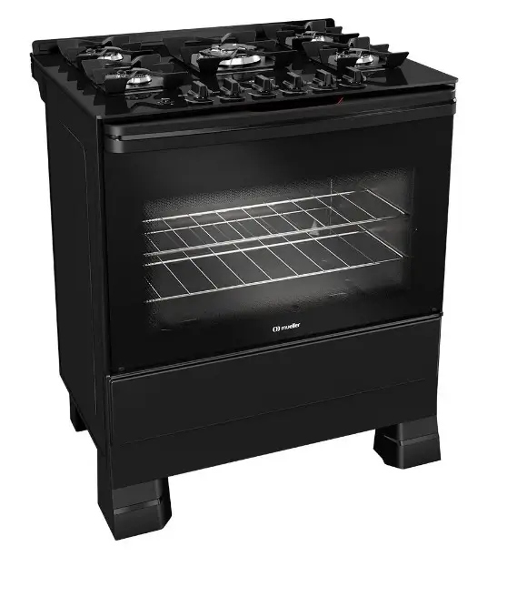 FOGAO 5B MUELLER MFV5BF PRETO C/ACENDIMENTO 610000811 2