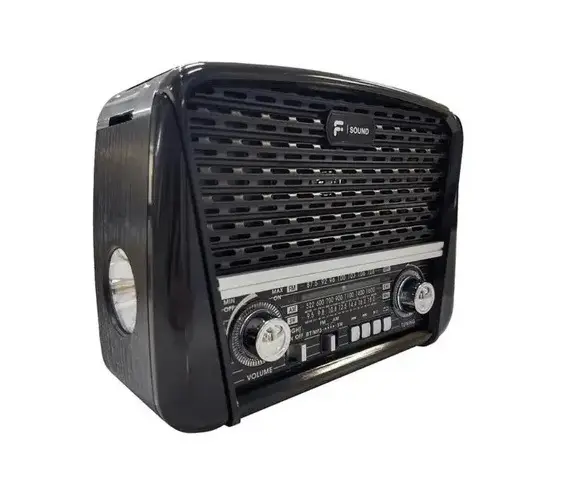 RADIO RETRO F-SOUND FS-1631BT C/BLUETOOTH/FM/AM PRETO