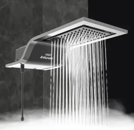 CHUVEIRO/DUCHA FAME INTENSE PRETO 7.800W 3