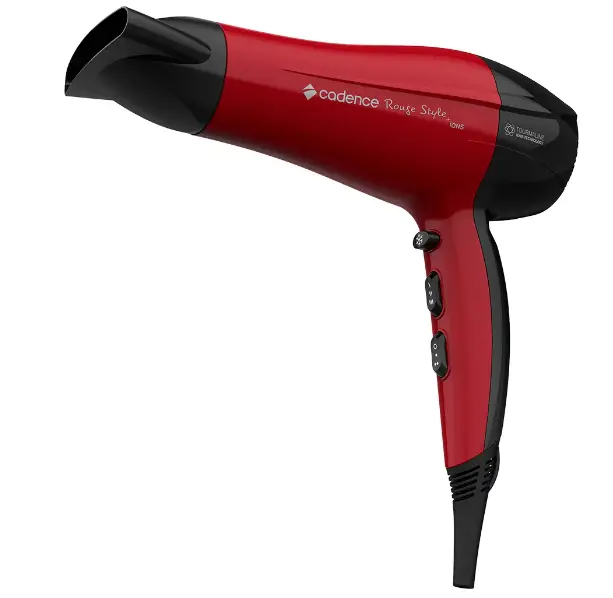 SECADOR CABELO CADENCE SEC560 ROUGE STYLE II 220V