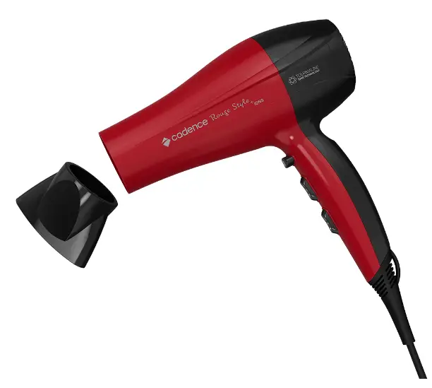 SECADOR CABELO CADENCE SEC560 ROUGE STYLE II 220V 3