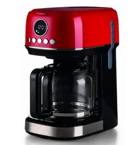 MAQUINA DE CAFE MANUAL ARIETE MODERNA VERMELHA 220V(BL)