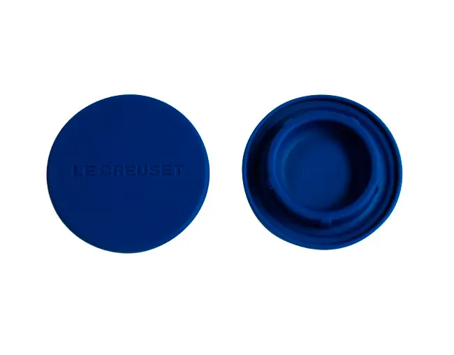 KIT 2TAMPAS SILICONE P/MOEDOR LE CREUSET AZURE BLUE(BL)