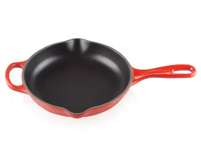 FRIGIDEIRA LE CREUSET SKILLET REDONDA 23CM VERMELHA(BL)