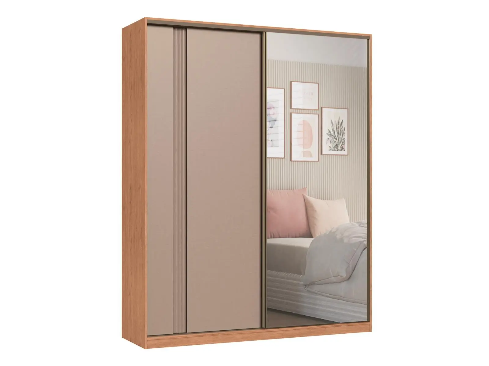 ROUP. CASTRO CONDE NEW 7223M 2PT DESL MDF C/ESP CEDRO/DUNA 1.82LX2.30A