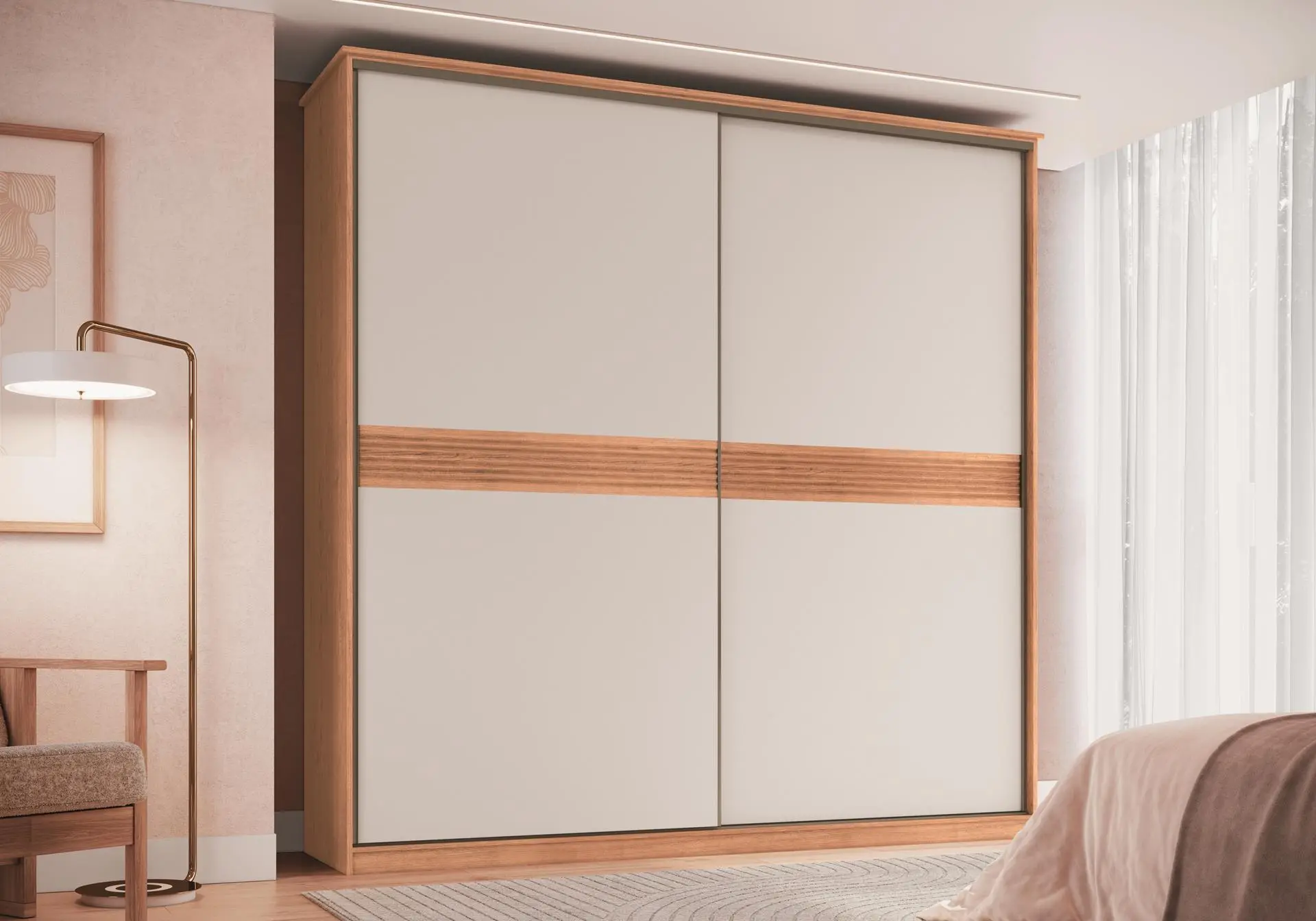 ROUP. CASTRO MASTER NEW 626A 2PT MDP FLEX CEDRO/BLANC/CEDRO 2.18LX2.18A