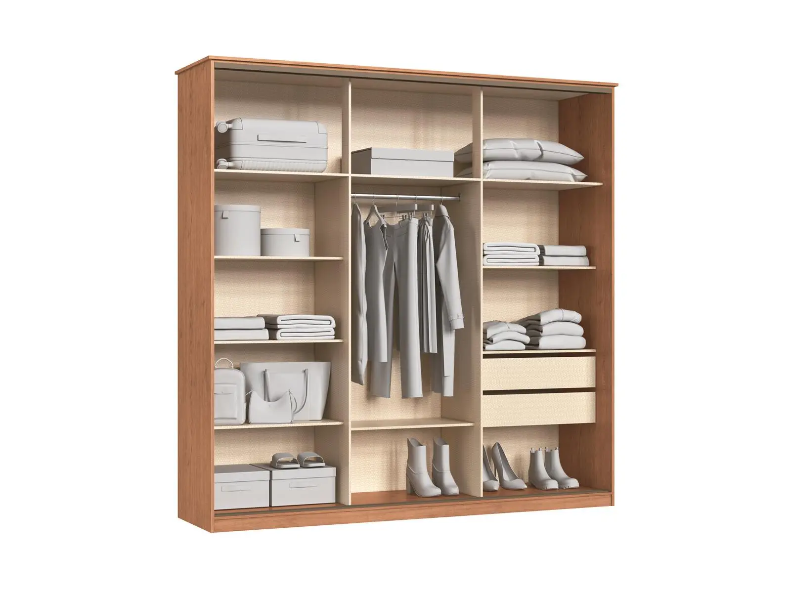 ROUP. CASTRO MASTER NEW 626A 2PT MDP FLEX CEDRO/BLANC/CEDRO 2.18LX2.18A 3