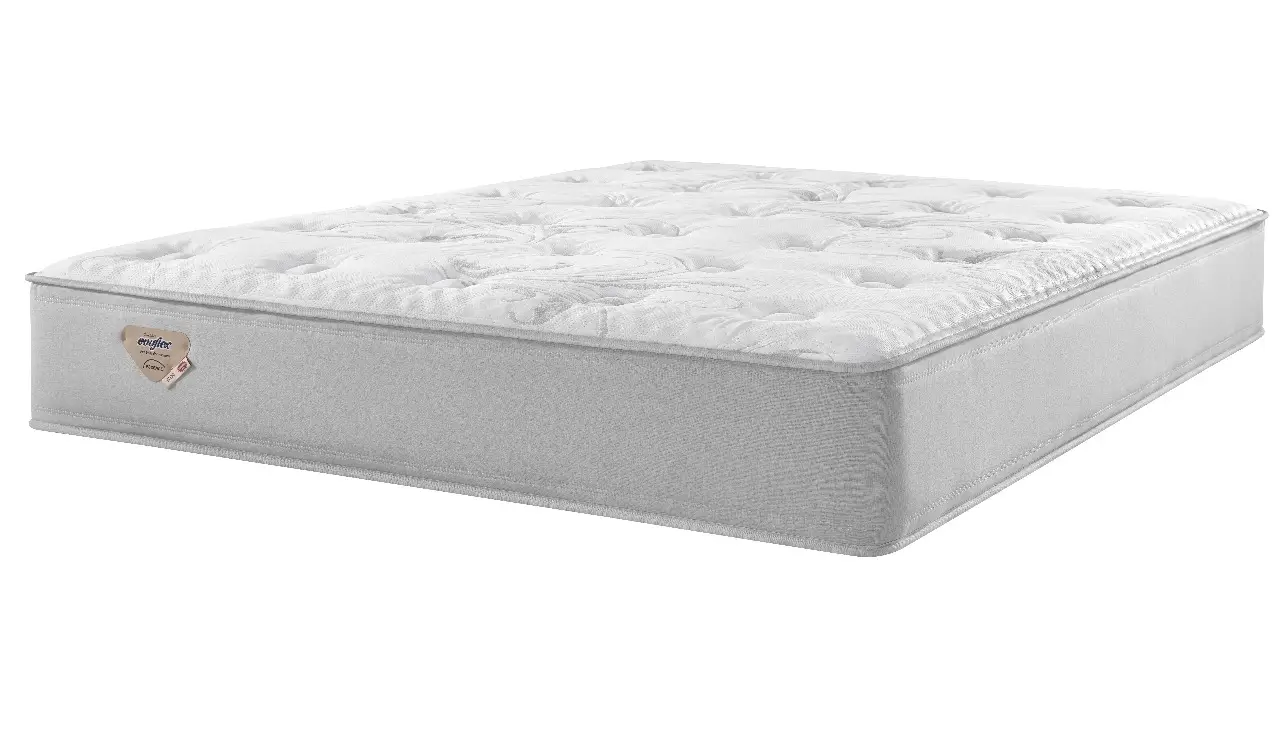 COLCHAO ECOFLEX BLEND 158X198X031 CINZA MOLA POCKET P/150KG