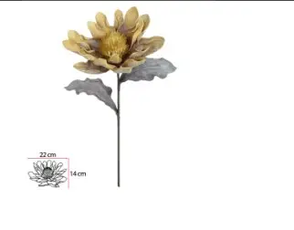 FLOR FLORARTE MAGNOLIA  AMARELO OUTONO 98061002(BL)