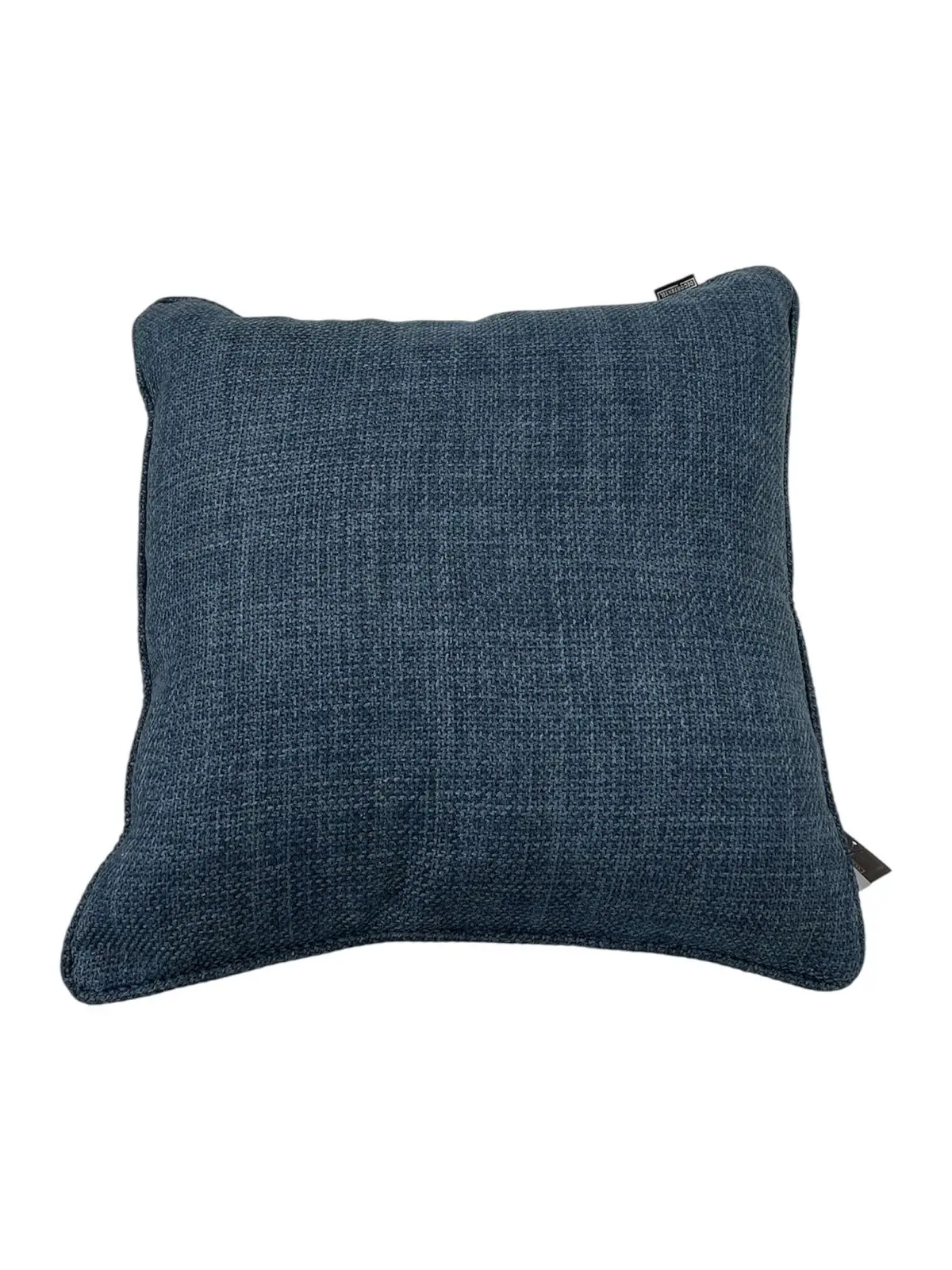 ALMOFADA DECORTEXTIL 188-39 LINHO AZUL LISA COM CORDAO(BL)