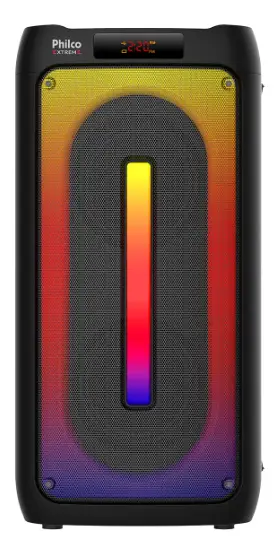 CAIXA SOM PHILCO C/BATERIA PCX4500 300W BLUETOOTH