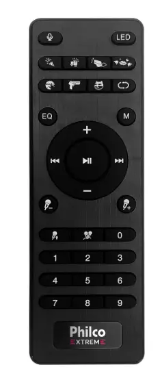 CAIXA SOM PHILCO C/BATERIA PCX4500 300W BLUETOOTH 2