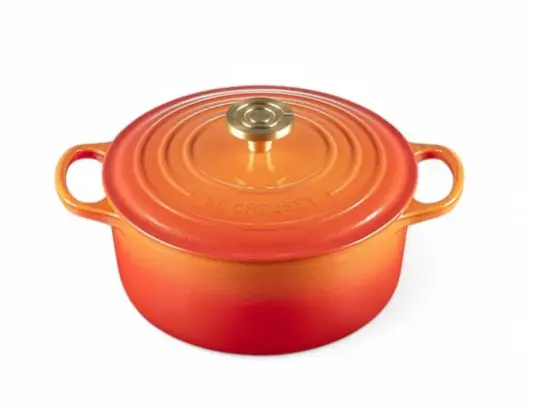 PANELA REDONDA LE CREUSET CENT 24CM PEG FLAMME(BL)