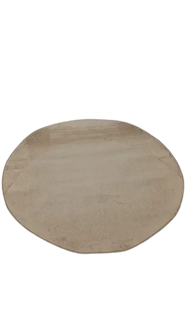 TAPETE VIA STAR 1,40X1,40 REDONDO NUVOLA BEGE(BL)