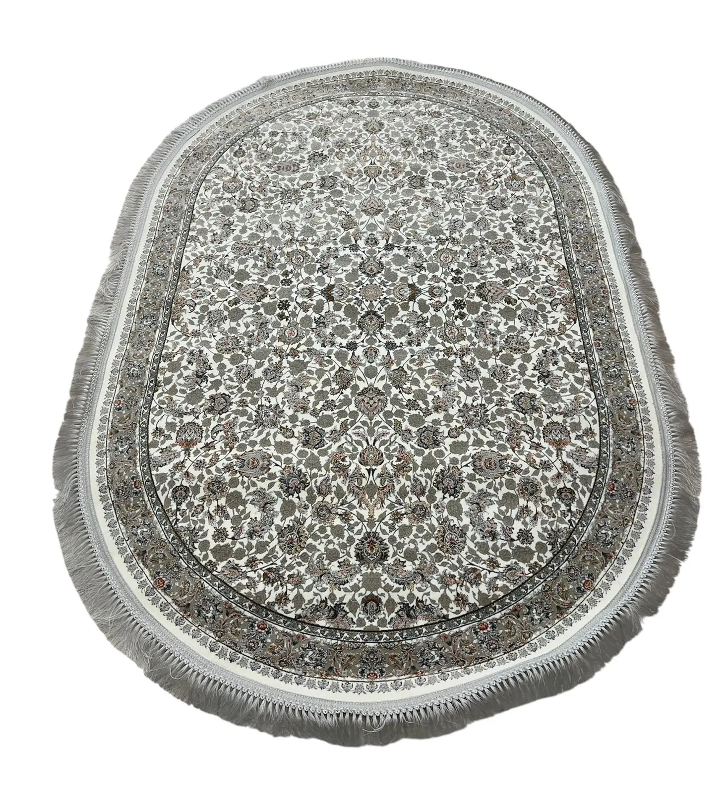 TAPETE EXCELLENCE SOLTAN 2.80x2.80 OVAL CREME(BL)