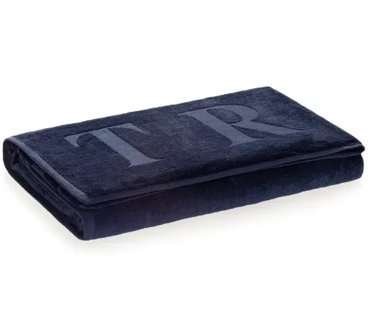 TOALHA PRAIA TRUSSARDI 0.86X1.80 LEVANTO MARINO(BL)