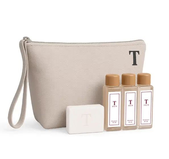 KIT TRUSSARDI NECESSARIE BANHO(BL)