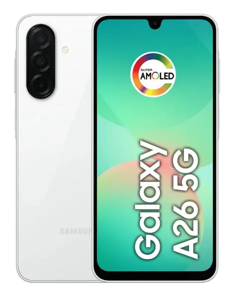 CELULAR SAMSUNG A26 256GB 5G BRANCO
